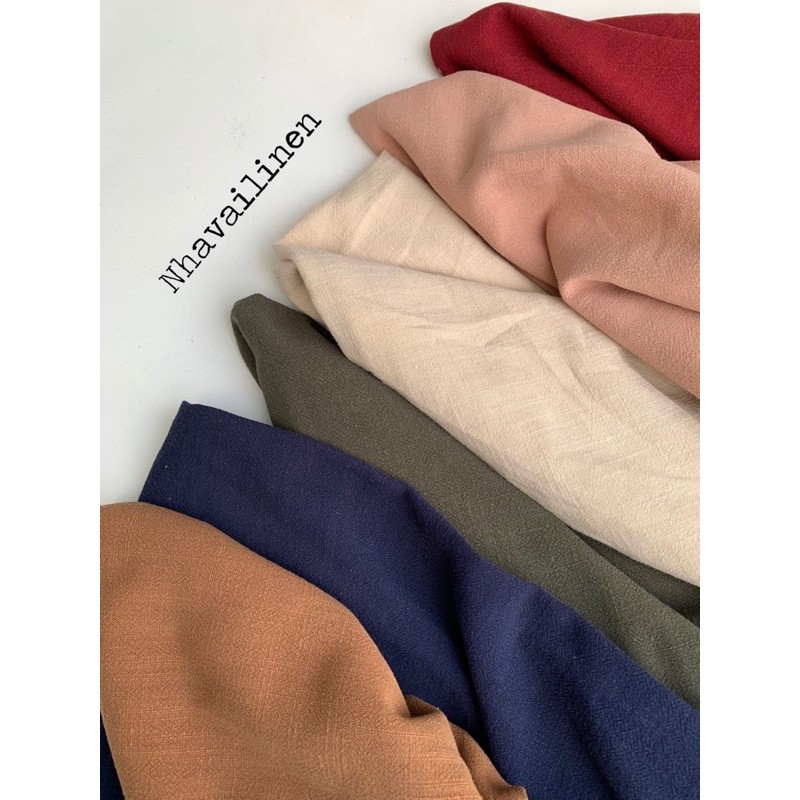 Vải linen bamboo (Linen cotton) | BigBuy360 - bigbuy360.vn