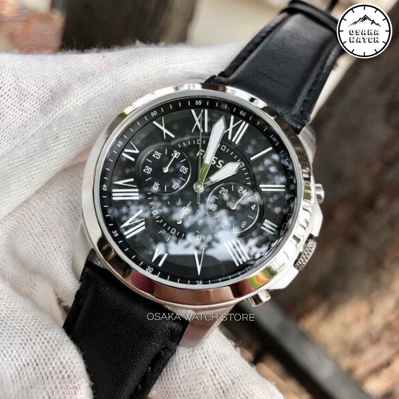 Đồng Hồ Nam FOSSIL FS4812 Dây Da Size 42mm Chạy Full 6 Kim Hàng Cao Cấp - Bảo Hành 24 Tháng | BigBuy360 - bigbuy360.vn