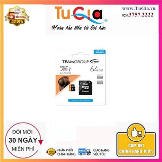 Mua Thẻ Nhớ Micro SDHC Team 32GB 500x Class 10 U1-80MB/s (Đen) - Hàng Chính Hãng