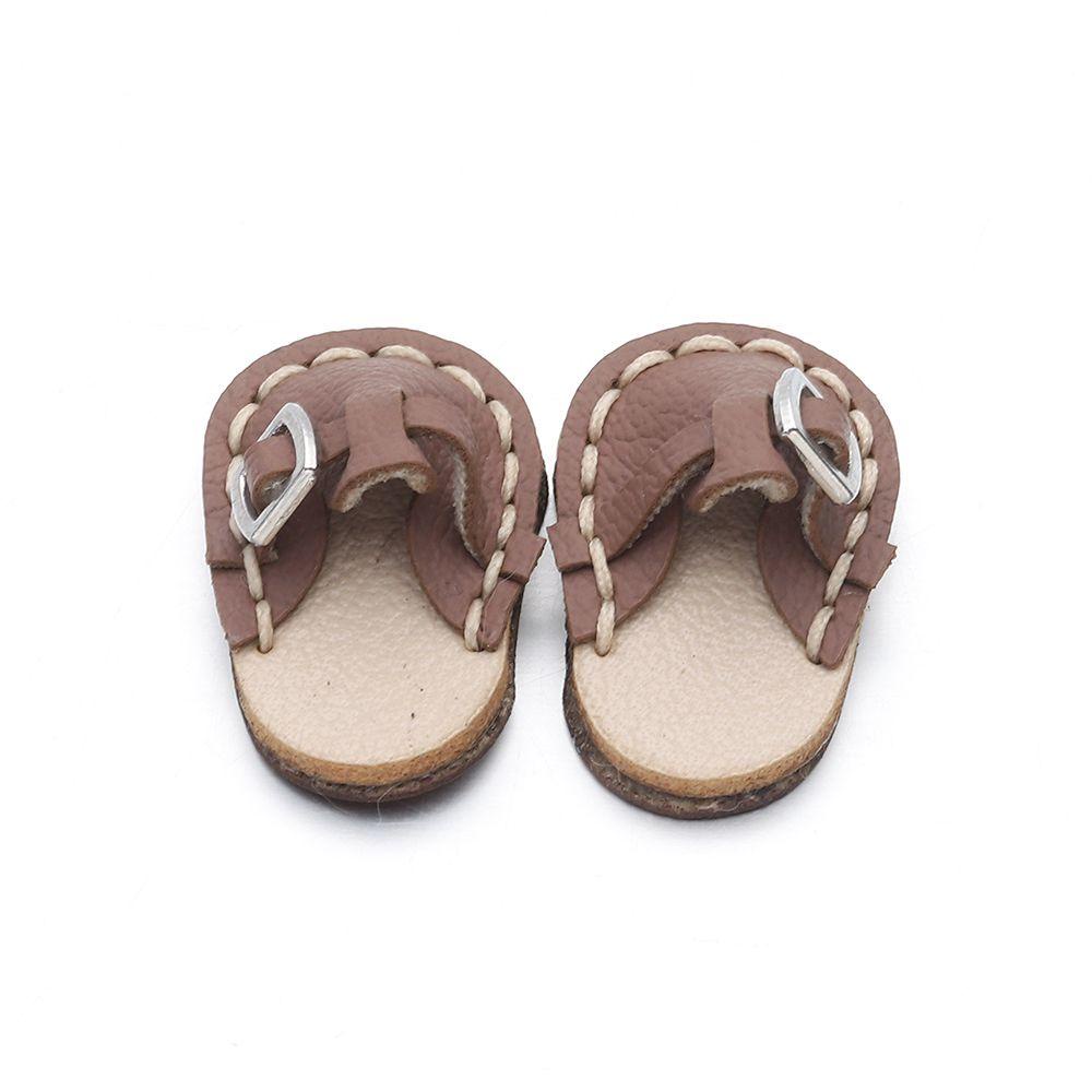 Giày Búp Bê Handmade Bằng Da Bò Có 4 Màu Dễ Thương