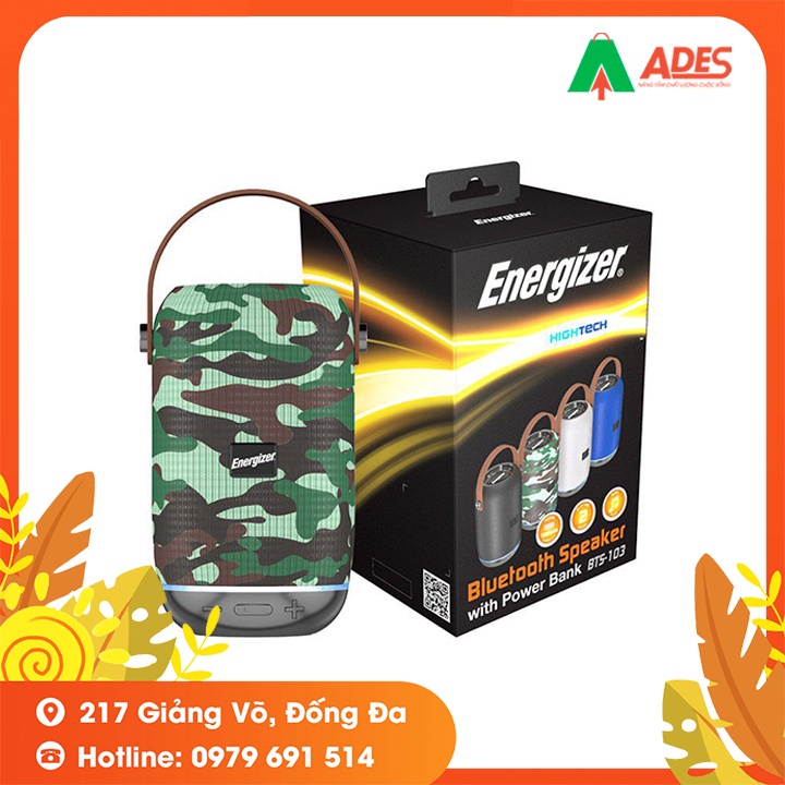 Loa Bluetooth Energizer BTS103 - Bảo Hành Chính Hãng 2 Năm