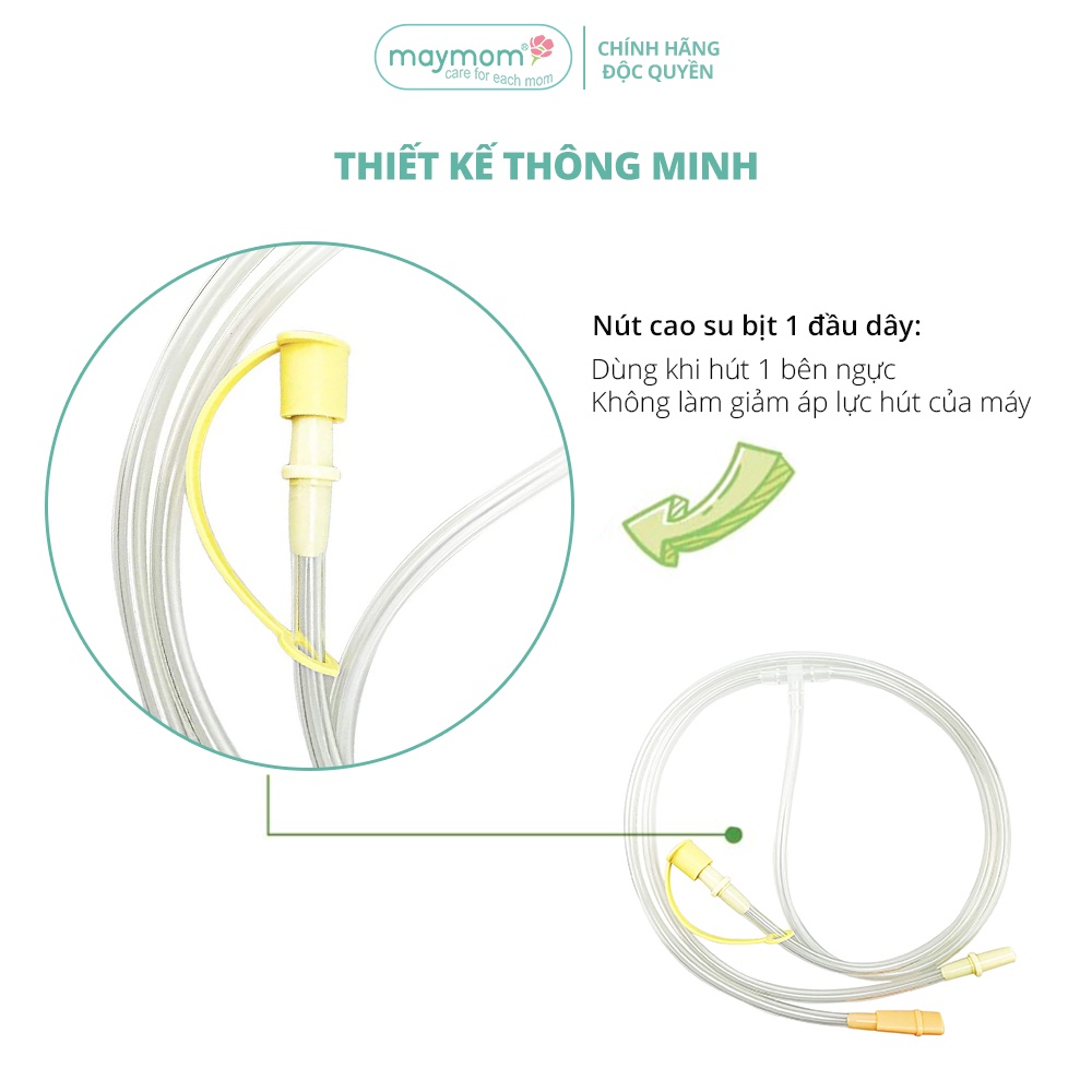 Dây Hút Sữa Medela Freestyle Flex Thương Hiệu Maymom, Không Chứa BPA, An Toàn 100%, Vệ Sinh Dễ Dàng (1 dây)