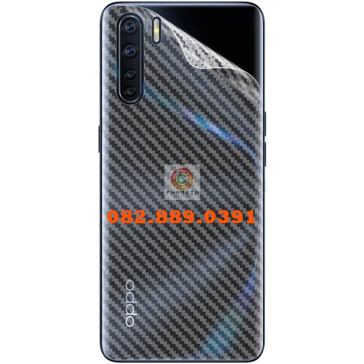 Miếng dán mặt lưng skin carbon Oppo A31 2020/ A91