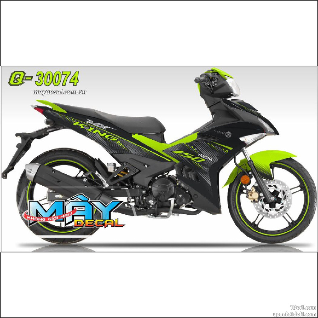 Tem Rời Exciter 150 Mx king xanh đen (J)