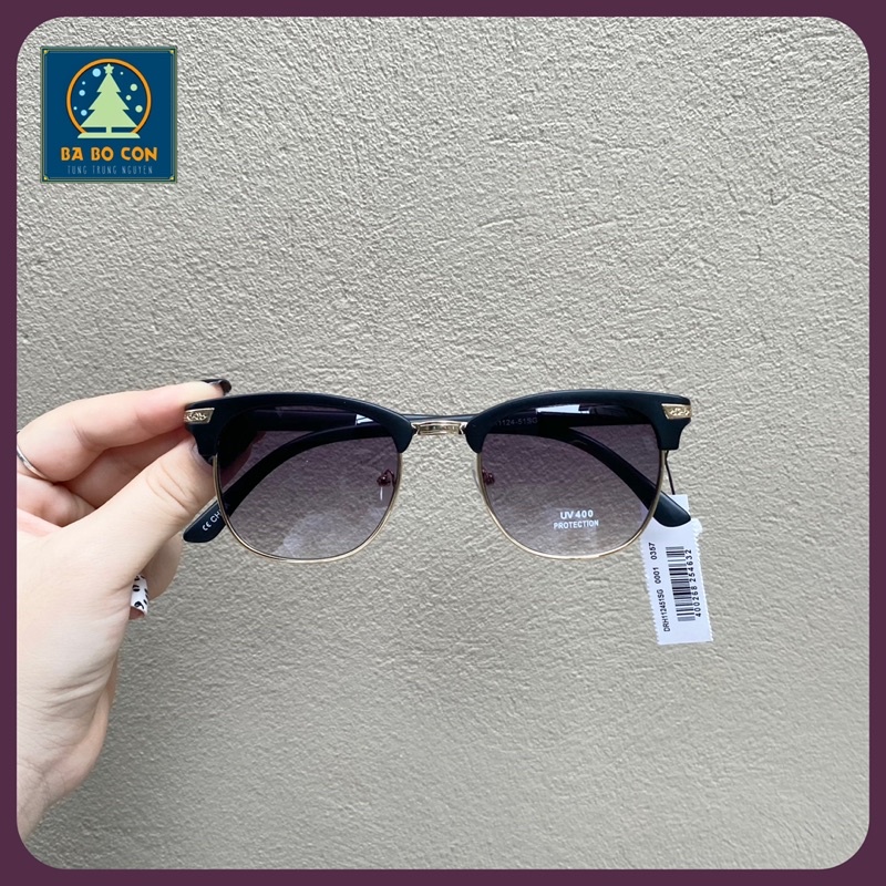 Kính Rue 21 gọng clubmaster full tem tag mới 100%, tặng kèm hộp đựng kính và khăn lau kính