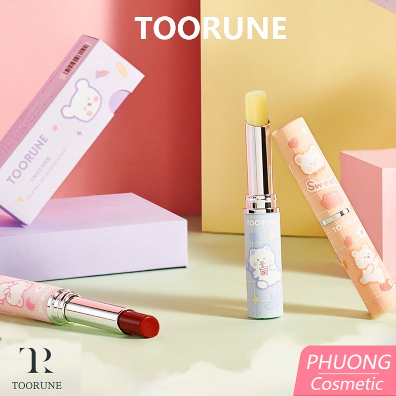 Son Dưỡng Có Màu TOORUNE Dưỡng Môi Căng Mọng Cloud Bear (TR004)