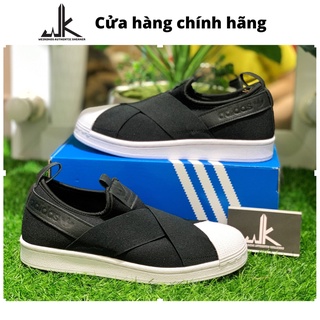 Giày adidas superstar slip-on core black fw7051