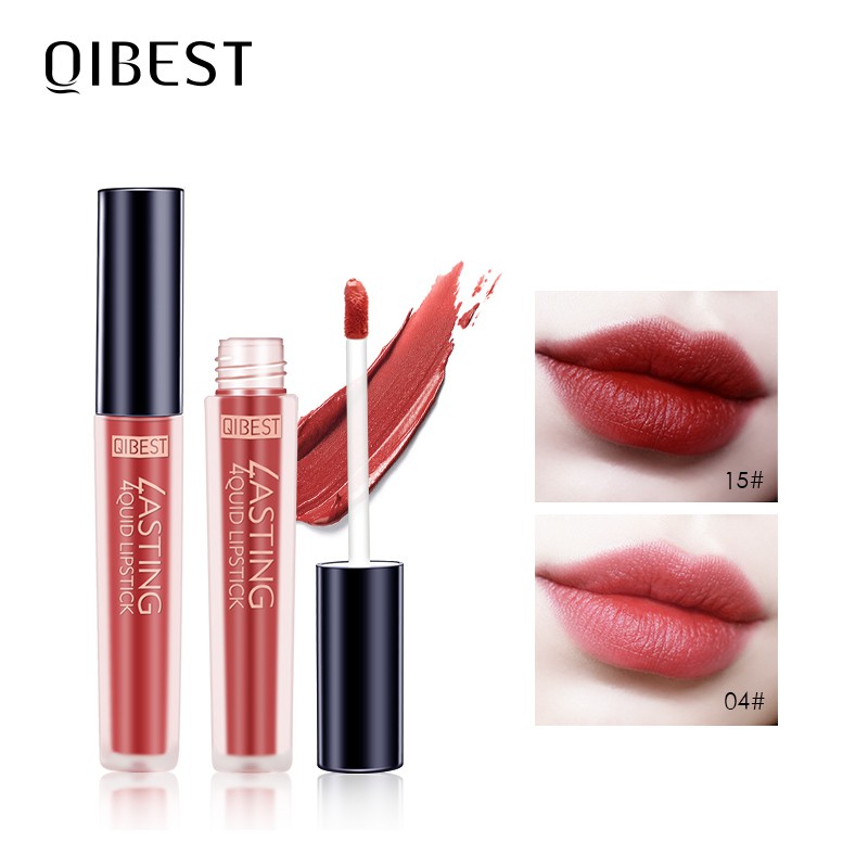 Son Kem Lì Qibest Chất Lượng Cao Thiết Kế Hình Dễ Thương 22g