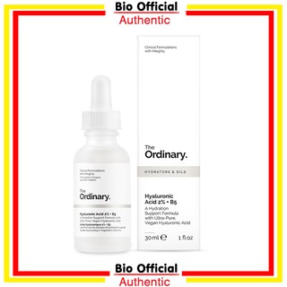 Tinh chất phục hồi da The Ordinary Hyaluronic acid 2% + B5 30ml