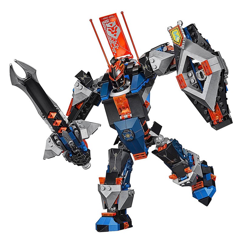 LEGO Nexo Knights 70326 Robot Hiệp Sĩ Người Máy Khổng Lồ Đen