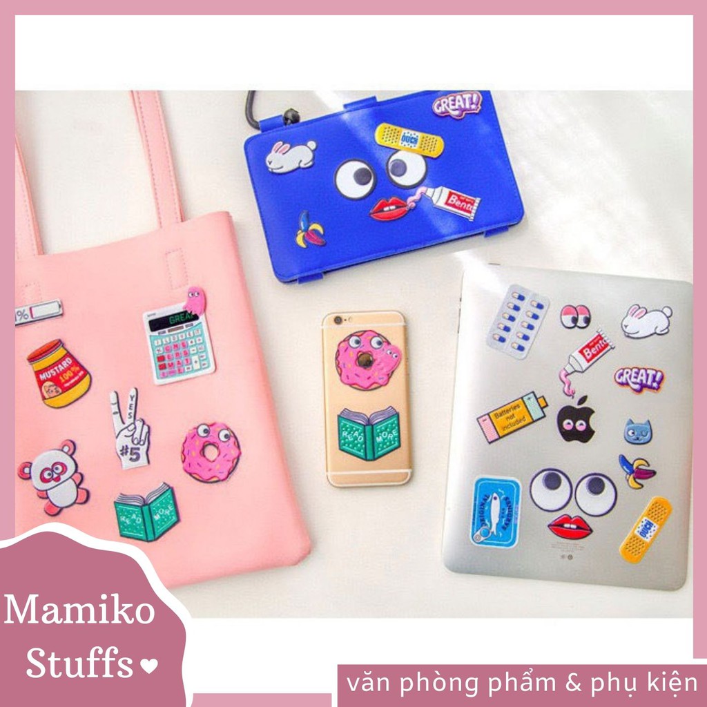 Bubble Sticker Bentoy - Sticker nổi Bentoy