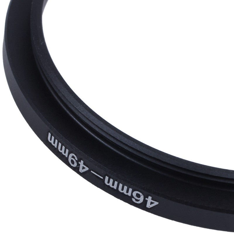 46mm to 49mm Camera Filter Lens 46mm-49mm Step Up Ring Adapter