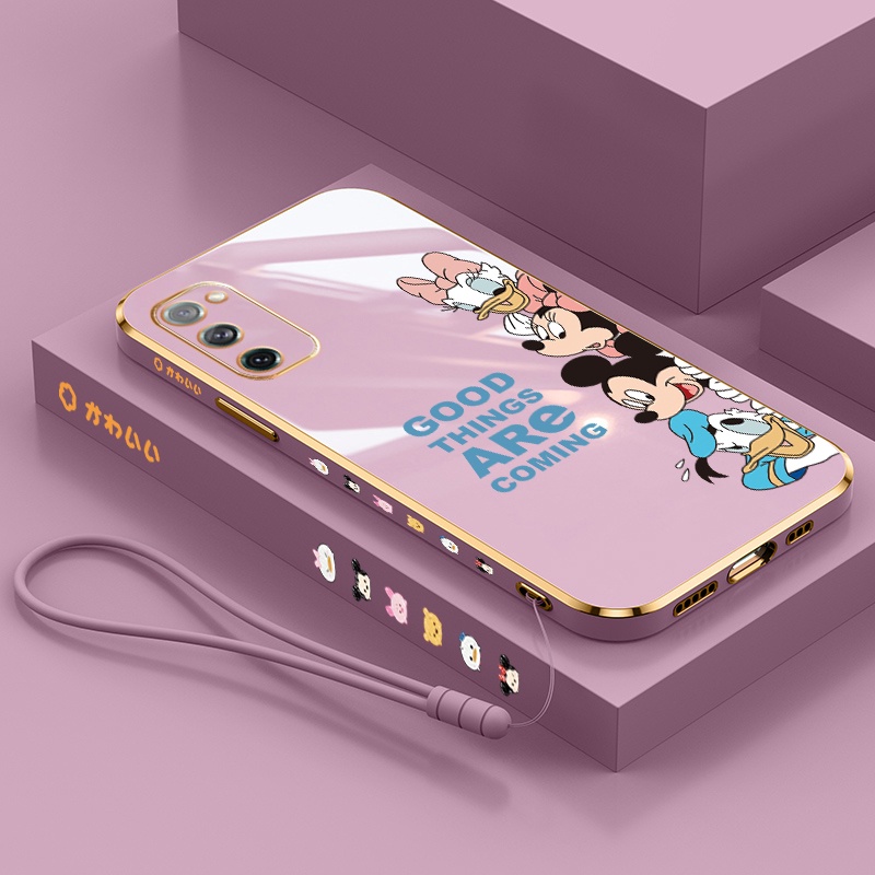 Ốp Điện Thoại silicone In Hình Nhân Vật Disney Cho Samsung S10 Samsung S10plus Samsung S20 Samsung S20fe S20plus S20Ultra