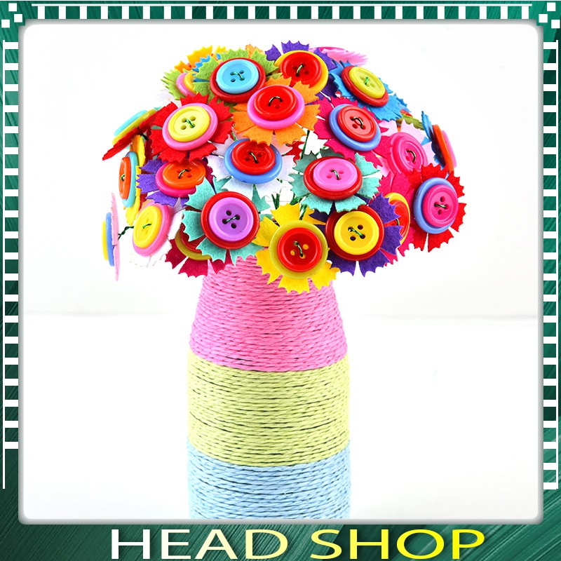 Bộ làm hoa handmade, làm hoa thủ công mỹ nghệ phát huy sự khéo léo sáng tạo HEADSHOP