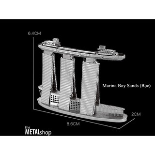Mô Hình Lắp Ráp 3d Kiến Trúc cỡ vừa
