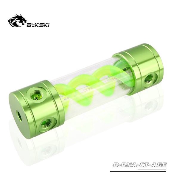 Bình tản Tank Bykski T-Virus Green 180mm.
