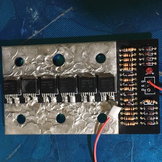 Mạch 12 mosfet hàn sẵn 6000a
