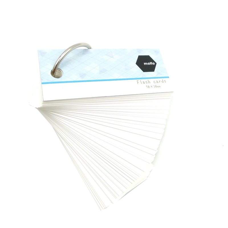 Giấy Note Flash Cards Motto 70x30mm CYFC70-BL - Motto