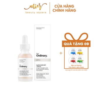 Tinh Chất Sáng Da Mờ Thâm, Ngừa Mụn, Chống Lão Hóa The Ordinary Lactic Acid + HA 2% 30ml