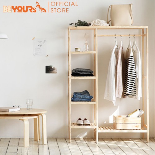 Tủ Treo Quần Áo Gỗ BEYOURS Double Hanger M Nội Thất Kiểu Hàn Lắp Ráp - Nội Thất Phòng Ngủ | BigBuy360 - bigbuy360.vn