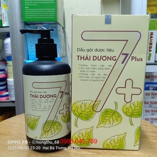 Dầu gội dược liệu Thái Dương 7 plus chai 250ml