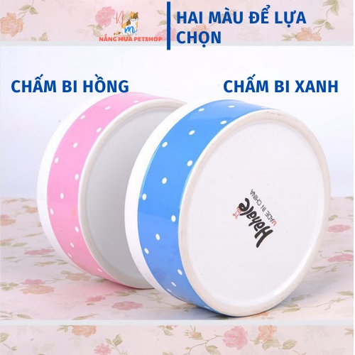 Bát ăn cho mèo, chó Prinsess bằng gốm sứ cao cấp