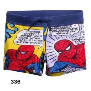 Quần bơi Người nhện H&M xuất xịn, 1-12 tuổi