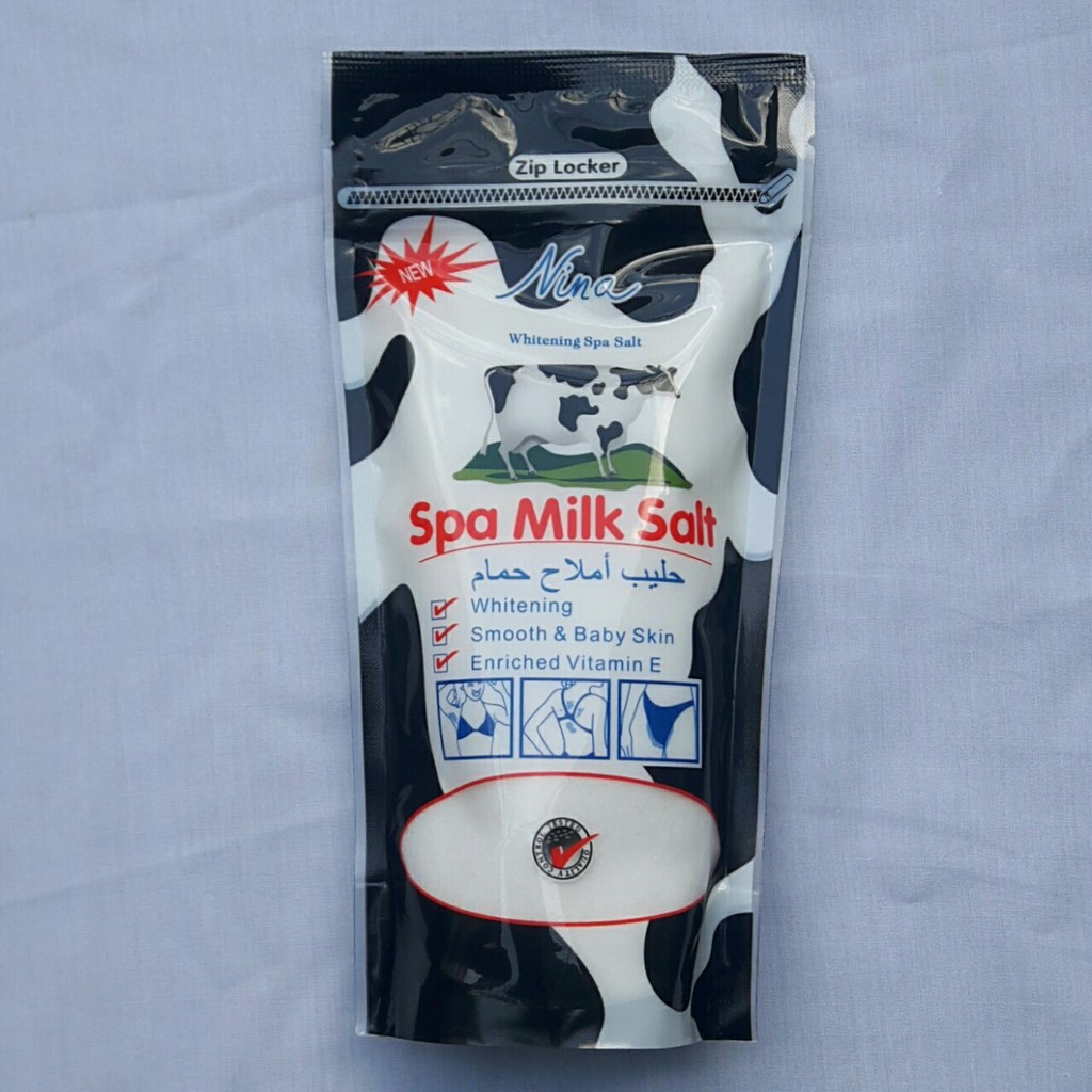 [chuẩn Thái] Sữa tắm muối hạt tẩy tế bào chết giảm mụn lưng  A Bonne Spa Milk Thái Lan 350g