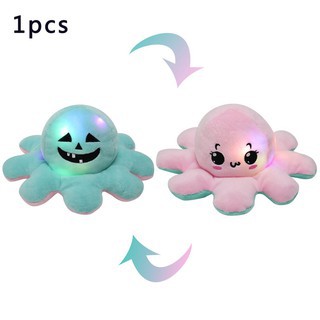 Thú bông tích hợp đèn led hình bạch tuộc thay đổi cảm xúc dễ thương