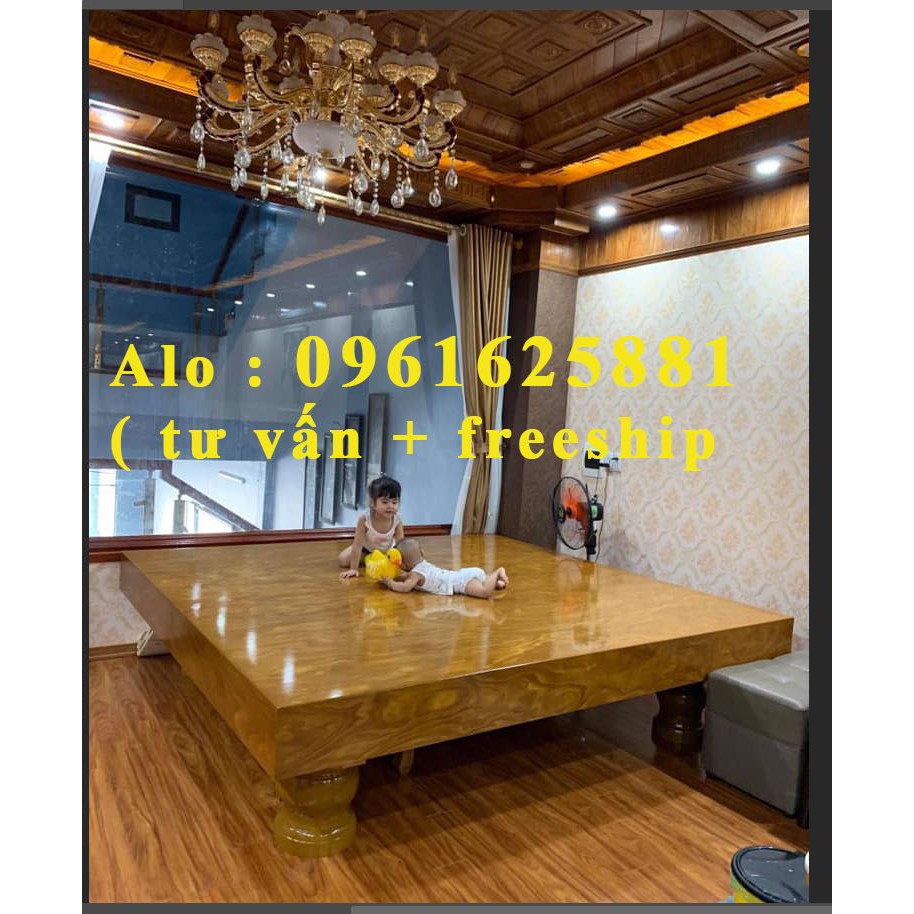 Bộ chiếu ngựa gỗ cẩm vàng đóng hộp
