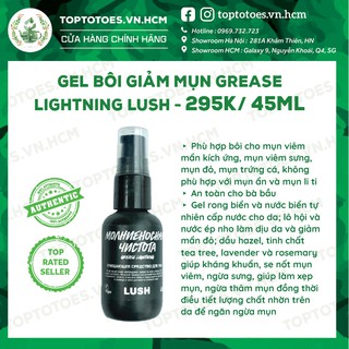 Gel bôi Lush Grease Lightning lành tính, giảm đỏ, gom khô cồi
