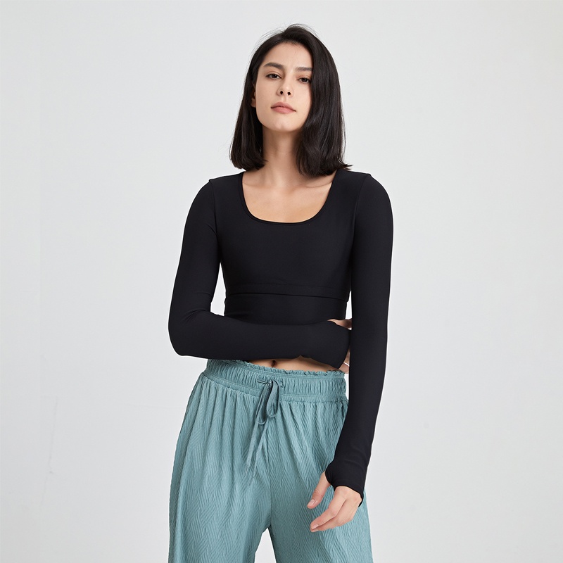 Lululemon Áo Thun Yoga Dài Tay Mềm Mại f1993