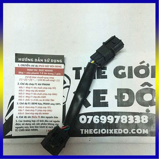 Mạch đèn stop f1 vario giắc zin nhiều kiểu chớp