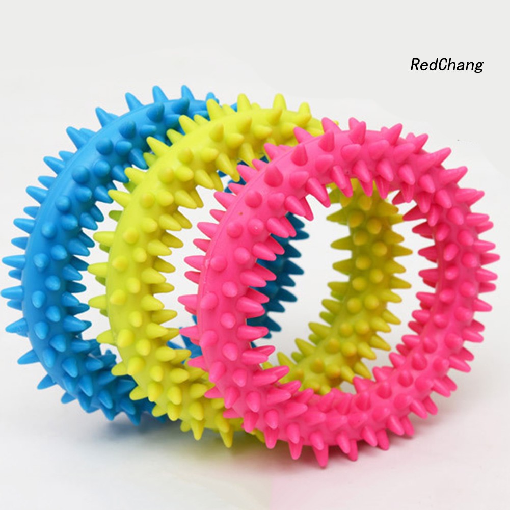 Vòng đồ chơi cho thú cưng thiết kế hình dáng gai an toàn độc đáo