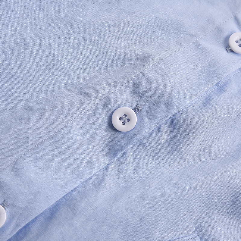 ZANZEA Áo sơ mi tay dài cỡ lớn dành cho nữ