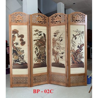 Bức bình phong gỗ