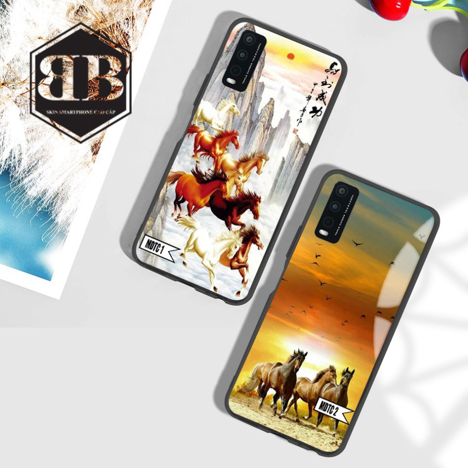 Ốp lưng kính cường lực Vivo Y20 / Y20S / Y12S mã đáo thành công