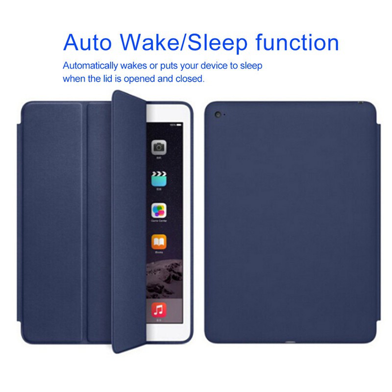 Bao da PU siêu mỏng thích hợp cho Apple iPad 5 6 air 1 2 9.7 inch mini 1 2 3 4