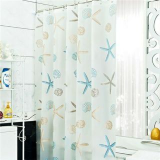 Rèm Treo Nhà Tắm PVE Chống Thấm Có Móc Treo (1m8X2m)