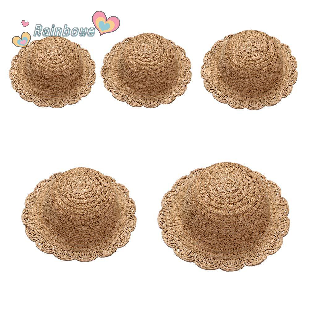 Nón Cối Mini Màu Sắc Cầu Vồng Xinh Xắn Dành Cho Búp Bê