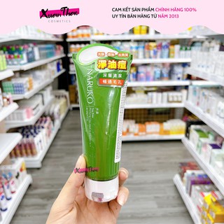 Sữa rửa mặt naruko, tràm trà, da dầu, tea tree purifying clay mask 120g