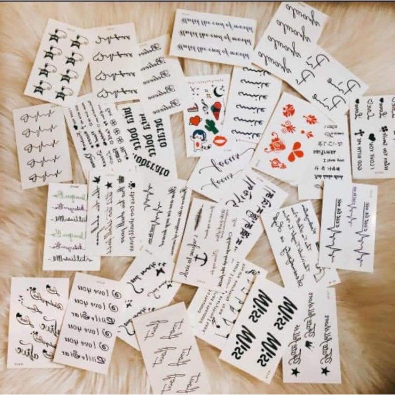 Set 15 hình xăm