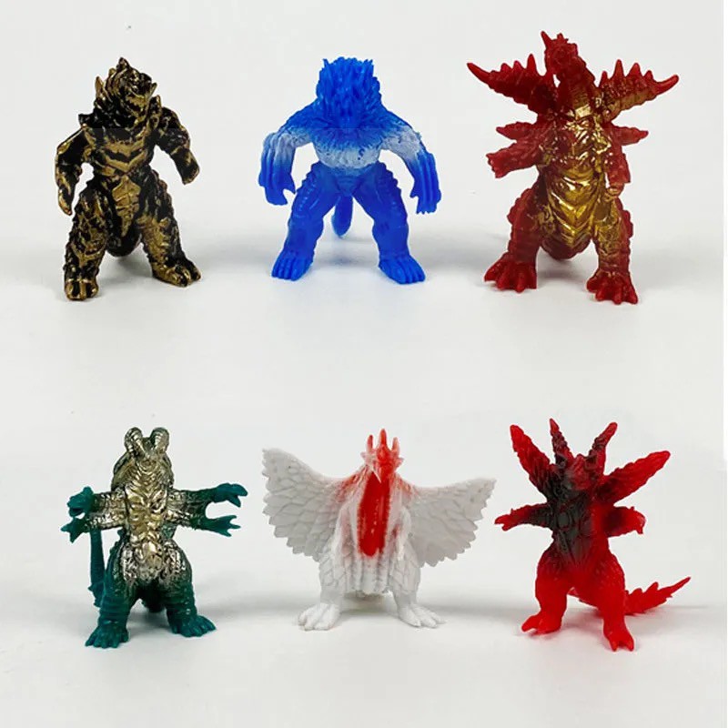 ❤️Đồ chơi trẻ em Quái Vật ULTRAMAN MINI Độc Đáo❤️ Set 6 Trong 1 Mô Hình Quái Vật Ultraman mini Bằng Nhựa Mềm Cho Bé