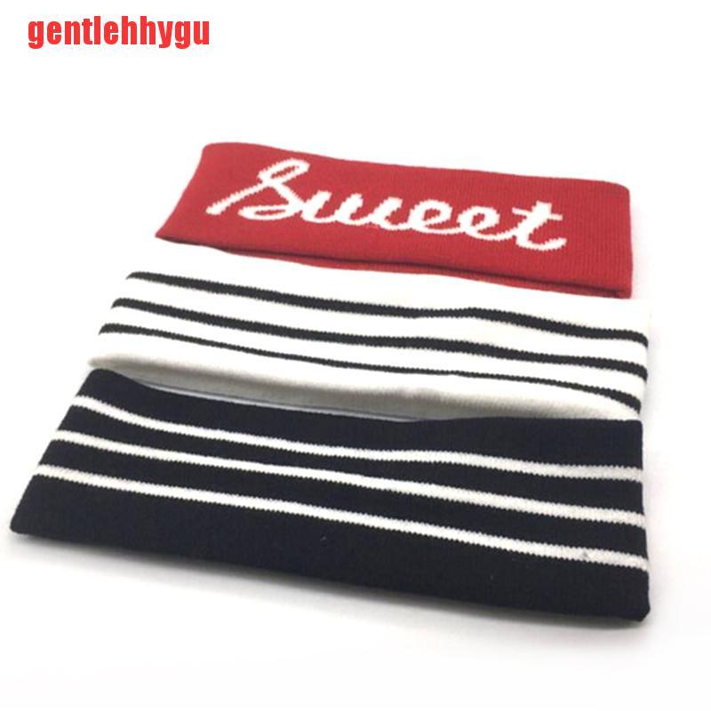 [gentlehhygu]Kpop BTS V Head Band Bangtan Boys Wide Sports Yoga Headband Stretch Elastic