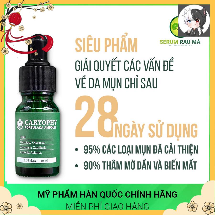 Serum mụn Caryophy cho da dầu ngăn ngừa thâm mụn mụn ẩn mụn bọc mụn trứng cá các loại mụn và thâm hàn quốc 10ml | BigBuy360 - bigbuy360.vn