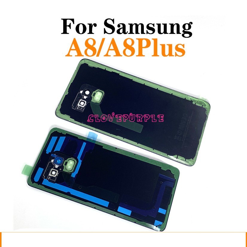 Nắp lưng điện thoại mặt gương thay thế cho Samsung Galaxy A8 A8Plus 2018 A530 A730 F Plus