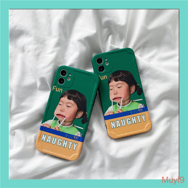 Ốp điện thoại mềm in hình bé gái độc đáo dành cho iPhone 12 Pro 11 PRO MAX X XS MAX XR 8 SE2 7plus | BigBuy360 - bigbuy360.vn