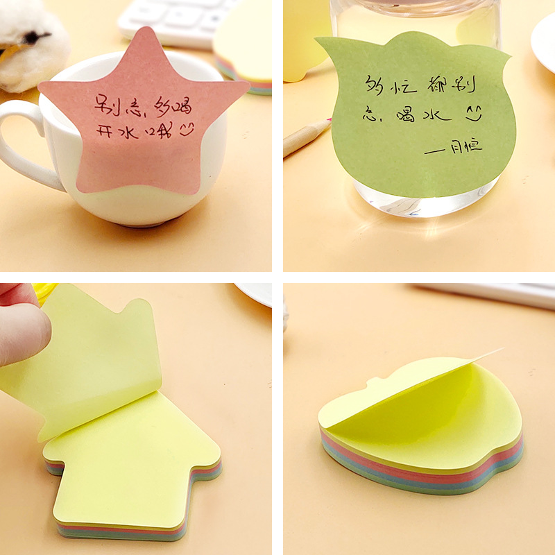 Set 100 Tờ Giấy Ghi Chú Màu Sắc Ngọt Ngào