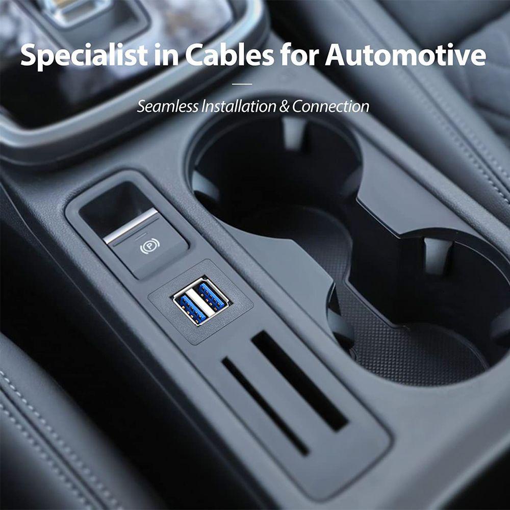 Dây Cáp Nối Dài Bảng Điều Khiển Dành Cho Xe Hơi / Tàu Thuyền Hai Cổng Hình