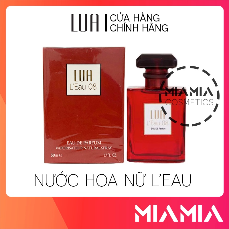 Nước Hoa Nữ Leau 08 LUA Perfume Chính Hãng Phương HHL Mùi Hương Sang Trọng Quyến Rũ
